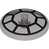 LEGO® Schaal met Motief Doorzichtig Zwart 3960pb013