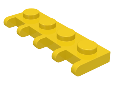 LEGO® los onderdeel Scharnier in kleur Geel 4315