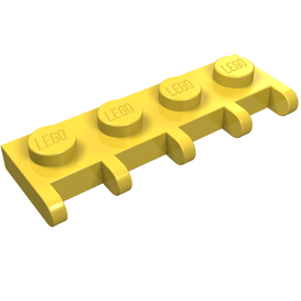 LEGO® los onderdeel Scharnier in kleur Geel 4315