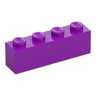 LEGO® los onderdeel Steen in kleur Lichtpaars 3010