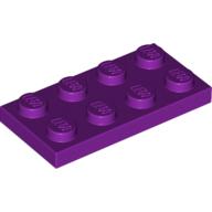LEGO® los onderdeel Plaat Algemeen in kleur Lichtpaars 3020