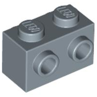 LEGO® los onderdeel Steen Aangepast in kleur Zandblauw 52107