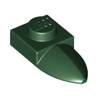 LEGO® los onderdeel Plaat Aangepast Donkergroen 49668