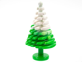 LEGO® los onderdeel Boom in kleur Fel Groen 3471pb01