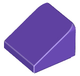 Plaatje in Gallery viewer laden, LEGO® los onderdeel Dakpan Algemeen Donkerpaars 54200