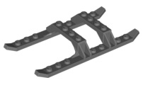 Plaatje in Gallery viewer laden, LEGO® los onderdeel Vliegtuig Donker Blauwachtig Grijs 30248