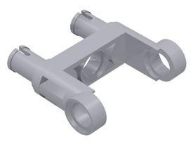 LEGO® Technische Verbinding Licht Blauwachtig Grijs 48496