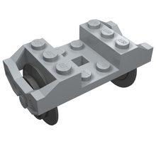 Plaatje in Gallery viewer laden, LEGO® los onderdeel Wiel Licht Blauwachtig Grijs 2878c01