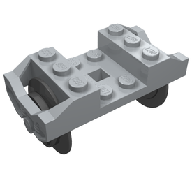 LEGO® los onderdeel Wiel Licht Blauwachtig Grijs 2878c01