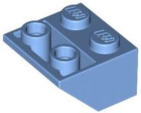 LEGO® los onderdeel Dakpan Omgekeerd Medium Blauw 3660
