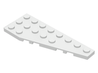 LEGO® los onderdeel Wig Plaat in kleur Wit 50304