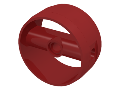 LEGO® los onderdeel Cilinder in kleur Donkerrood 41531