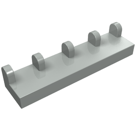 LEGO® los onderdeel Scharnier in kleur Lichtgrijs 4625