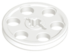LEGO® los onderdeel Wiel in kleur Wit 4185