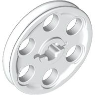 LEGO® los onderdeel Wiel in kleur Wit 4185