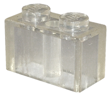 Plaatje in Gallery viewer laden, LEGO® los onderdeel Steen in kleur Doorzichtig 3004