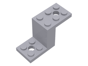 LEGO® los onderdeel Beugel Licht Blauwachtig Grijs 6087
