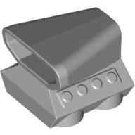 Plaatje in Gallery viewer laden, LEGO® los onderdeel Voertuig Licht Blauwachtig Grijs 50943
