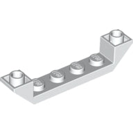 Plaatje in Gallery viewer laden, LEGO® los onderdeel Dakpan Omgekeerd in kleur Wit 52501