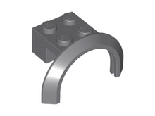 Plaatje in Gallery viewer laden, LEGO® los onderdeel Spatbord Donker Blauwachtig Grijs 50745