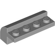 Plaatje in Gallery viewer laden, LEGO® onderdeel Dakpan Gebogen Licht Blauwachtig Grijs 6081