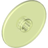 Plaatje in Gallery viewer laden, LEGO® onderdeel Technische Schijf Glow In Dark Trans 2723