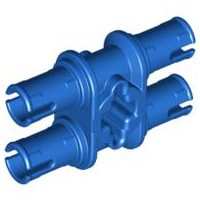 LEGO® los onderdeel Technische Pin in kleur Blauw 32138