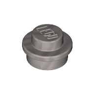 LEGO® los onderdeel Plaat Rond Parel Lichtgrijs 4073