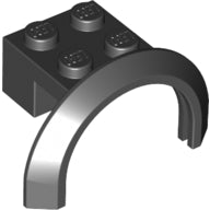 Plaatje in Gallery viewer laden, LEGO® los onderdeel Spatbord in kleur Zwart 50745