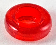 Plaatje in Gallery viewer laden, LEGO® los onderdeel Clikits in kleur Doorzichtig Rood 46296
