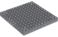 LEGO® Steen Aangepast Donker Blauwachtig Grijs 52040