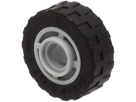 LEGO® Samengesteld Wiel Licht Blauwachtig Grijs 42610c03