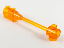 Plaatje in Gallery viewer laden, LEGO® los onderdeel Staaf in kleur Doorzichtig Oranje 30359b