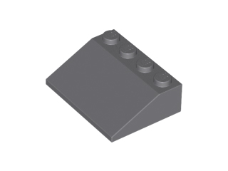 LEGO® Dakpan Algemeen Donker Blauwachtig Grijs 3297