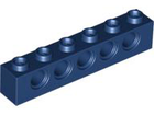 LEGO® los onderdeel Technische Steen Donkerblauw 3894