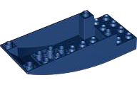 Plaatje in Gallery viewer laden, LEGO® los onderdeel Cockpit in kleur Donkerblauw 47846