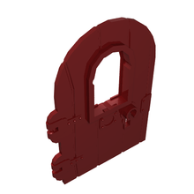 Plaatje in Gallery viewer laden, LEGO® los onderdeel Deur in kleur Donkerrood 40241
