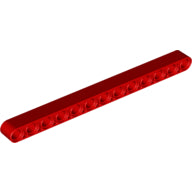 Plaatje in Gallery viewer laden, LEGO® los onderdeel Technische Hefbalk in kleur Rood 41239