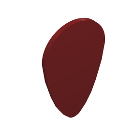 LEGO® los onderdeel Bescherming in kleur Donkerrood 2586