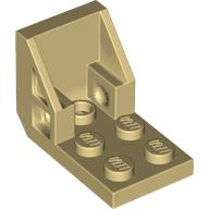 LEGO® los onderdeel Beugel in kleur Geelbruin 4598