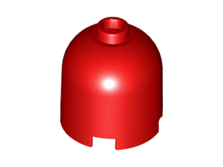 LEGO® los onderdeel Steen Rond in kleur Rood 30151