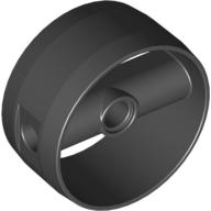 LEGO® los onderdeel Cilinder in kleur Zwart 41531