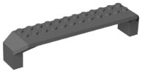 LEGO® onderdeel Steen Boog Donker Blauwachtig Grijs 30296