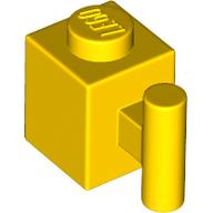 LEGO® los onderdeel Steen Aangepast in kleur Geel 2921