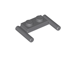 LEGO® Plaat Aangepast Donker Blauwachtig Grijs 3839b