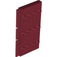 LEGO® los onderdeel Deur in kleur Donkerrood 30223