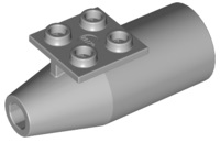 LEGO® los onderdeel Vliegtuig Licht Blauwachtig Grijs 4868b