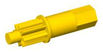 LEGO® los onderdeel Bionicle in kleur Geel x1307