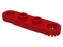 Plaatje in Gallery viewer laden, LEGO® los onderdeel Technische Plaat in kleur Rood 4263