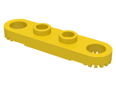 LEGO® los onderdeel Technische Plaat in kleur Geel 4263